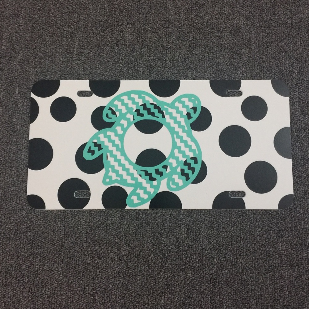 Turtle car tag
